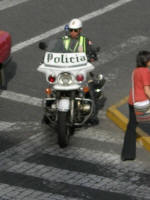 Police bikes have very fancy labels